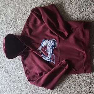 Colorado Avalanche Marron Hoodie - L